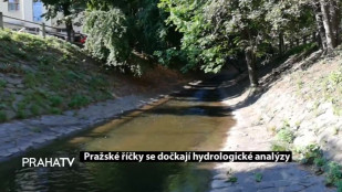 Pražské říčky se dočkají hydrologické analýzy