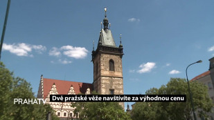 Dvě pražské věže navštívíte za výhodnou cenu