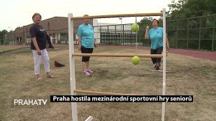 Praha hostila mezinárodní sportovní hry seniorů
