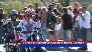 V Praze a středních Čechách slavil Harley Davidson