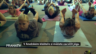 V Anežském klášteře se cvičí jóga