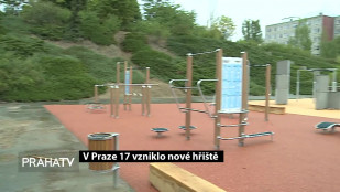 V Praze 17 vzniklo nové hřiště 