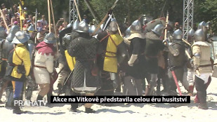 Akce na Vítkově představila celou éru husitství