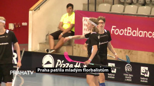 Praha patřila mladým florbalistům 