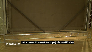 Muchova Slovanská epopej ohromí Prahu