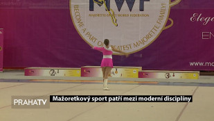 Mažoretkový sport patří mezi moderní disciplíny