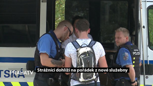 Strážníci dohlíží na pořádek z nové služebny