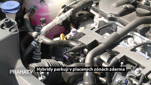 Hybridy parkují v placených zónách zdarma