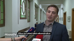 Ulice na Letné čeká rekonstrukce