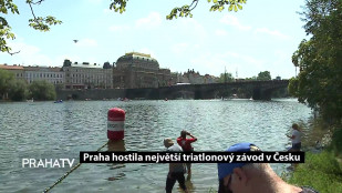 Praha hostila největší triatlonový závod v Česku