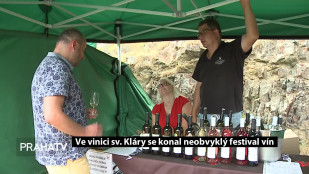 Ve vinici sv. Kláry se konal neobvyklý festival vín