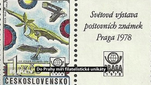 Do Prahy míří filatelistické unikáty