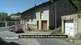 Okrajová část Radotína se dočká kanalizace 