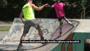 Inline škola pořádá v Braníku tábory na bruslích