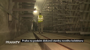 Praha na podzim dokončí stavbu nového kolektoru