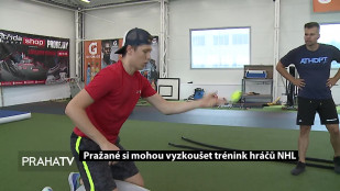 Pražané si mohou vyzkoušet trénink hráčů NHL