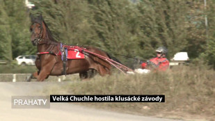 Velká Chuchle hostila klusácké závody