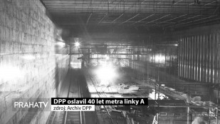 DPP oslavil 40 let metra linky A