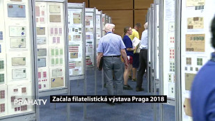 Začala filatelistická výstava Praga 2018