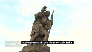Na restaurování soch jde rekordní částka