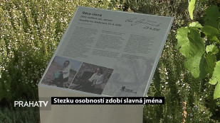 Stezku osobností zdobí slavná jména