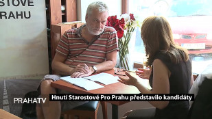 Hnutí Starostové pro Prahu představilo kandidáty
