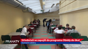 Středočeši se zapojili do programu Obědy do škol