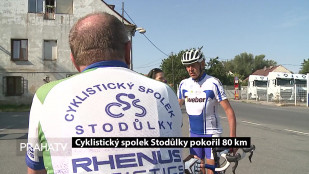 Cyklistický spolek Stodůlky pokořil osmdesát kilometrů