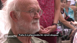 Praha 6 si připomněla 50. výročí okupace