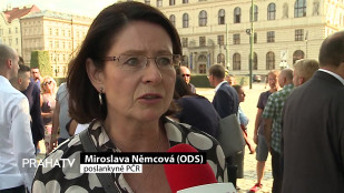 Zástupci ODS si připomněli výročí okupace