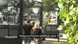 Výstava na Florenci přibližuje srpen 1968