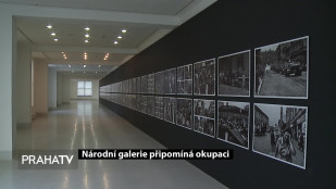 Národní galerie si připomněla okupaci