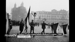 Vedení Prahy uspořádalo diskuzi k srpnu 1968