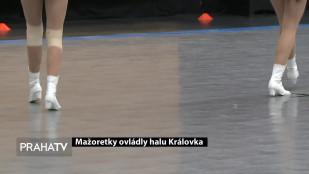 Mažoretky ovládly halu Královka