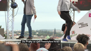 Do Prahy se sjeli freestyloví hráči