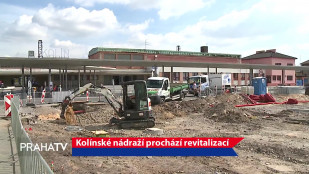 Kolínské nádraží prochází revitalizací