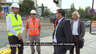 Od září se do Zenklovy ulice vrátí tramvaje 