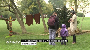 Pohádkový les ožije v zahradě Kinských