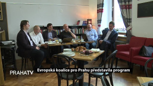 Evropská koalice pro Prahu představila program
