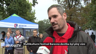 Multikulturní festival Barevná devítka byl plný vůní 