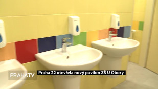 Praha 22 otevřela nový pavilon ZŠ U Obory