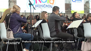 Praha 8 uspořádala koncert pod širým nebem