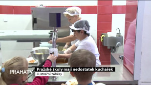 Pražské školy mají nedostatek kuchařek