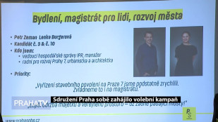 Sdružení Praha sobě zahájilo volební kampaň