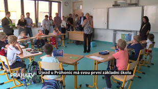 Újezd u Průhonic má svou první základní školu