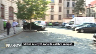 Strana zelených zahájila volební kampaň