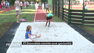 ZŠ Donovalská otevřela nové sportoviště