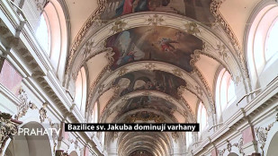 Bazilice sv. Jakuba dominují varhany