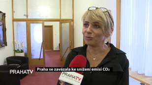 Praha se zavázala ke snížení emisí CO2