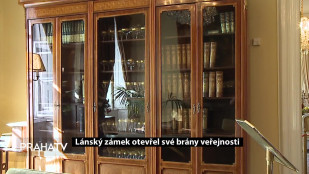 Lánský zámek otevřel své brány veřejnosti